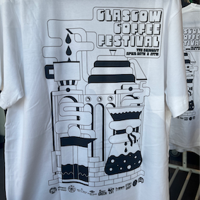 Glasgow Coffee Festival 2025 T-shirt